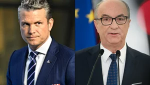 Miniatura: Burza po słowach Hegsetha. Czarzasty do...