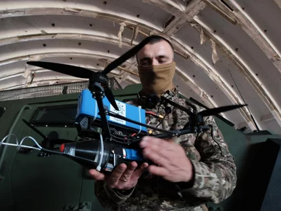 Miniatura: Zwrot sytuacji na Ukrainie. Starlink znów...