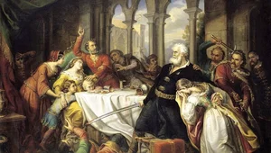 Miniatura: Zamach na węgierskim dworze. Winnym był...