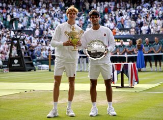 Jannik Sinner i&nbsp;Carlos Alcaraz -&nbsp;finaliści Wimbledonu 2025