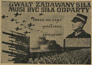 Polski plakat propagandowy z&nbsp;1939 roku