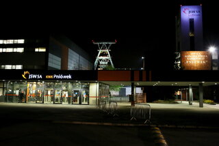 Wejście na&nbsp;teren kopalni Jastrzębskiej Sp&oacute;łki Węglowej Pni&oacute;wek w&nbsp;Pawłowicac