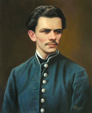 Portret Stefana Żeromskiego w młodości (ok. 1885)