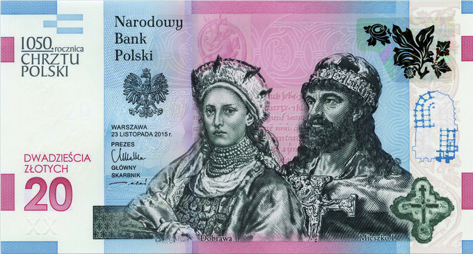 Sukces NBP i PWPW. Polski banknot z prestiżową nagrodą