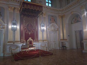 Sala tronowa w&nbsp;Zamku Kr&oacute;lewskim w&nbsp;Warszawie