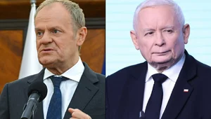 Miniatura: "Hołota". Tusk: Kaczyński zachowuje się...