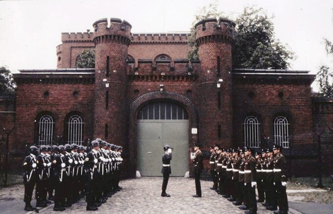 Więzienie Spandau, gdy przebywał w nim Rudolf Hess, 1986 r.