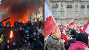 Miniatura: Polityk Lewicy zestawił burdy we Francji z...