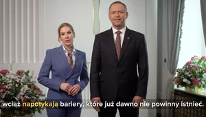 Miniatura: "Równe zasady i wsparcie". Przesłanie pary...