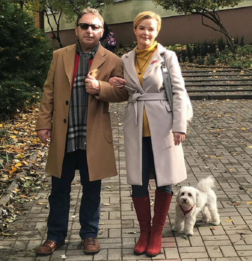 Zbigniew i Monika Zamachowscy 