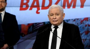 Miniatura: Kaczyński odmówił odpowiedzi na pytanie...