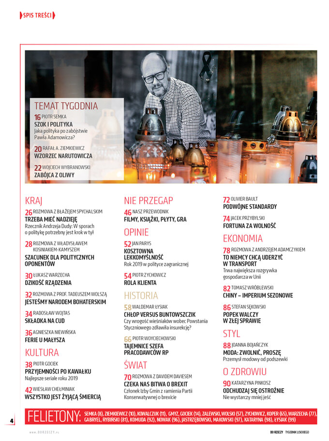 Tygodnik "Do&nbsp;Rzeczy" nr 4