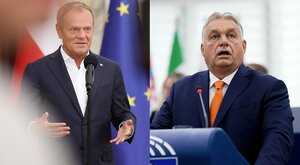 Miniatura: Niemiecka gazeta: Czy Tusk skończy jak Orban?