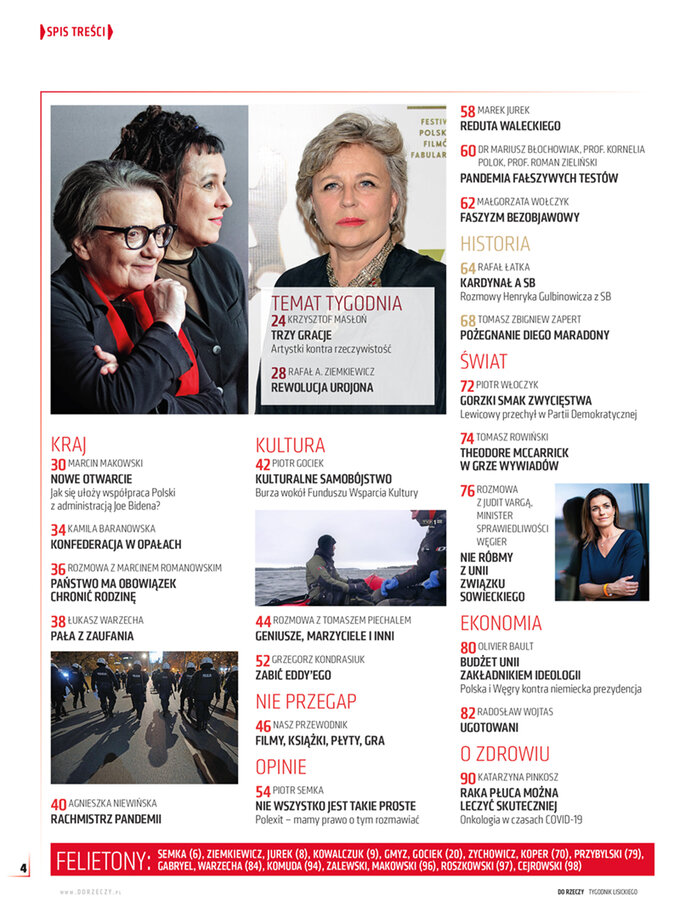 Spis treści nowego numeru "Do&nbsp;Rzeczy"