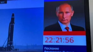 Miniatura: Rosyjska TV uruchomiła "putinometr"....