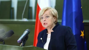 Miniatura: Gersdorf z niemiecką nagrodą za "obronę...