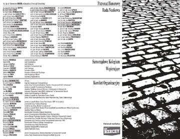 XXII Sympozjum Tarnog&oacute;rskie Program cz. 2