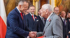 Miniatura: Były marszałek Sejmu w prezydenckiej...