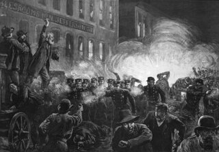 Zamieszki na&nbsp;placu Haymarket w&nbsp;Chicago, 1886 rok