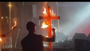 Miniatura: Szokujące sceny na festiwalu w Chwałkowie....