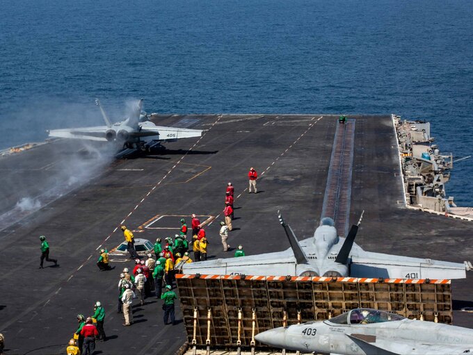 Marynarka Wojenna USA podczas operacji "Epicka Furia" przeciwko Iranowi