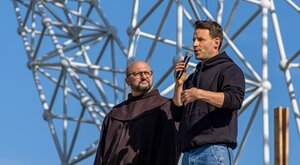 Miniatura: Były gwiazdor TVP był w Lednicy. "Wszystko...