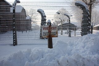 Niemiecki ob&oacute;z Auschwitz