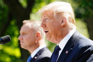 Prezydent USA Donald Trump 