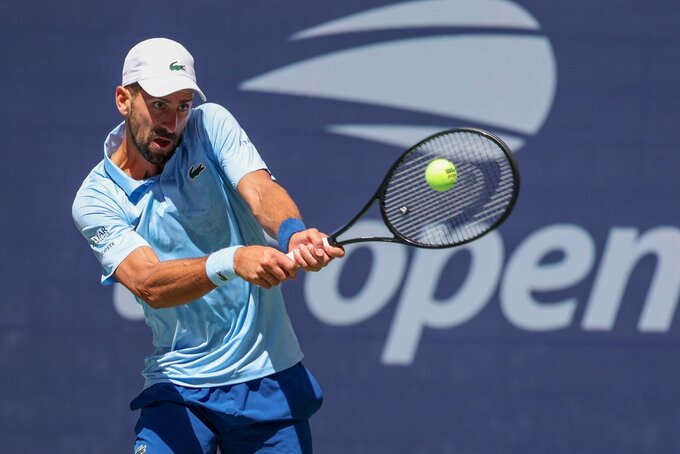 Novak Djokovic na US Open