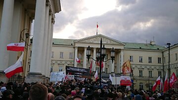 Warszawski protest rodziców 