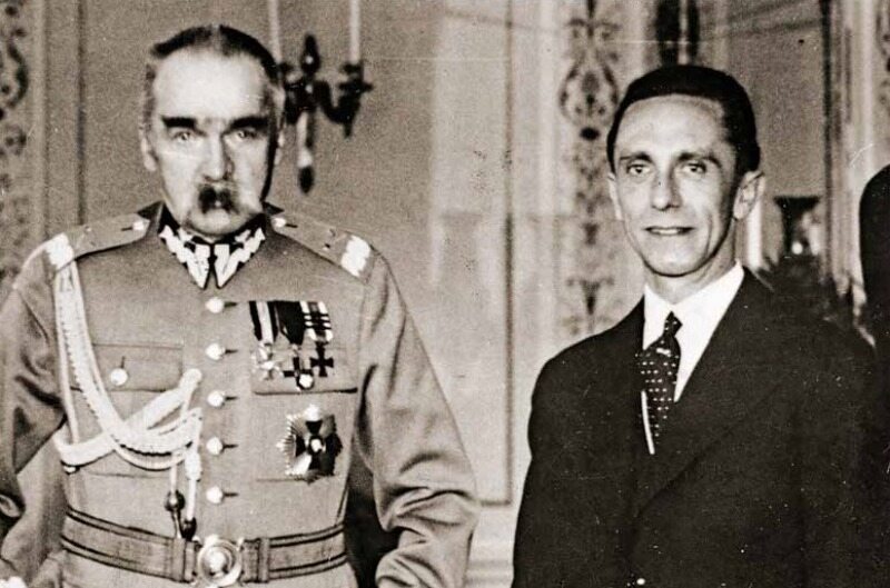 Z którą z poniższych osób Piłsudski spotkał się kiedykolwiek osobiście?