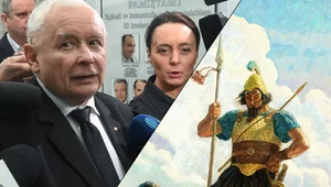 Miniatura: Po awanturze z Giertychem. Kaczyński...