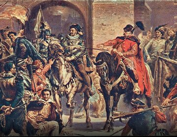 Jan Zamoyski po&nbsp;zwycięstwie pod&nbsp;Byczyną, mal. Jan Matejko