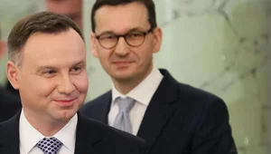 Miniatura: Duda, Morawiecki, Szydło. To im ufają...