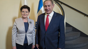 Miniatura: Spotkanie premierów Polski i Izraela,...