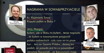 Zrzut ekranu z&nbsp;TVP info, nagrania w&nbsp;"Sowa&Przyjaciele"