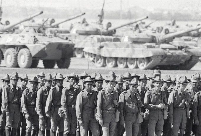 Sowieccy żołnierze w Afganistanie, 1986 r.