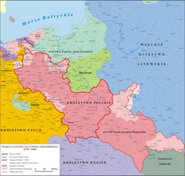 Polska w&nbsp;okresie panowania Ludwika Węgierskiego