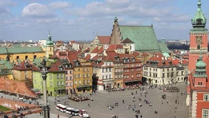 Miniatura: Wielki marsz w Warszawie. "Próba bicia...