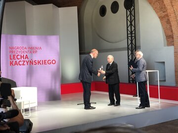 Prof. Andrzej Nowak laureatem nagrody im.&nbsp;prezydenta Lecha Kaczyńskiego