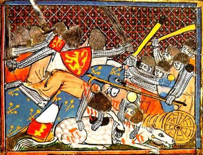 Bitwa pod Courtrai 1302 rok