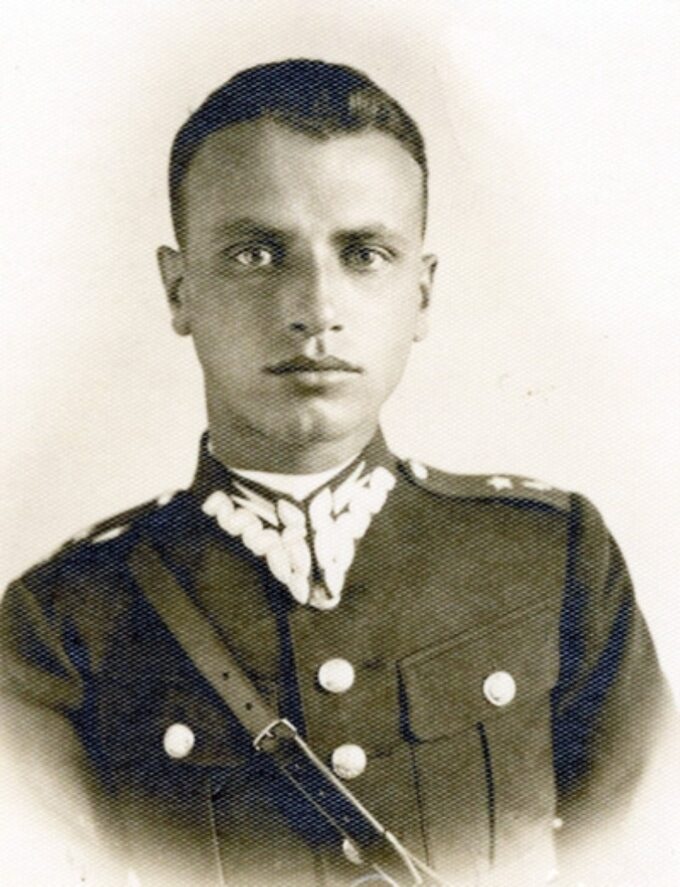 Zygmunt Szendzielarz jako podporucznik WP