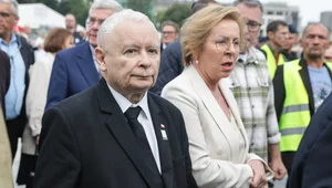 Miniatura: "Śmiecie, które tu stoją". Kaczyński nie...