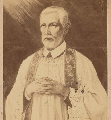 Bł. Świętosław Milczący na&nbsp;obrazie Ignacego Kriegera (1880&nbsp;r.)