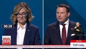 Miniatura: Mentzen do Biejat: Skąd pani to przyszło...