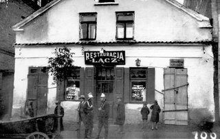Restauracja "Łącz" w&nbsp;Białymstoku , 1932&nbsp;r.