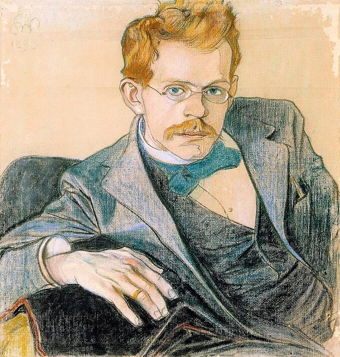 Stanisław Wyspiański, Portret Józefa Mehoffera