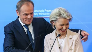 Miniatura: Tusk chwali von der Leyen. "Rozumie sprawy...