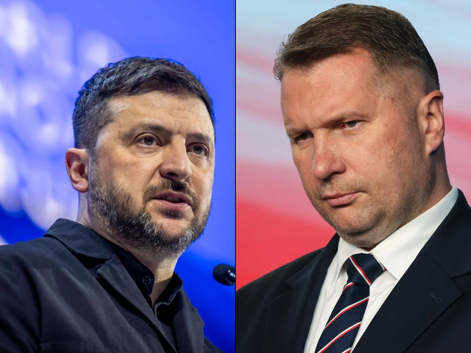 Miniatura: "Splunięcie w twarz". Czarnek o Zełenskim
