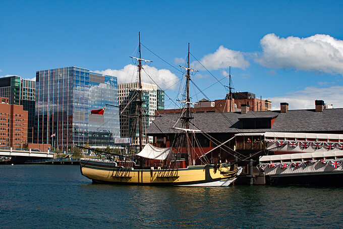 Replika statku "The Beaver" w Bostonie